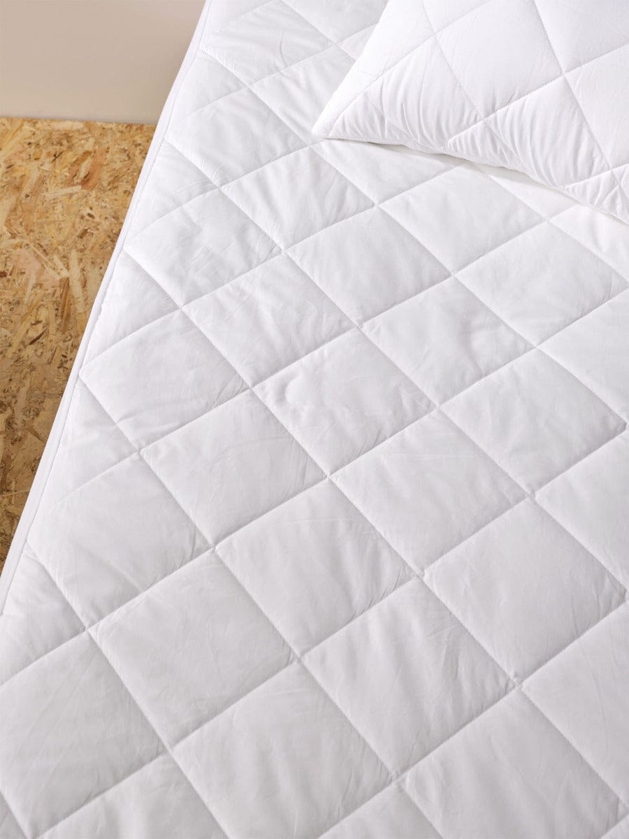 Linen House Pillows/Cushions LINEN HOUSE BAMBOO | WHITE SKB MATTRESS PROTECTOR