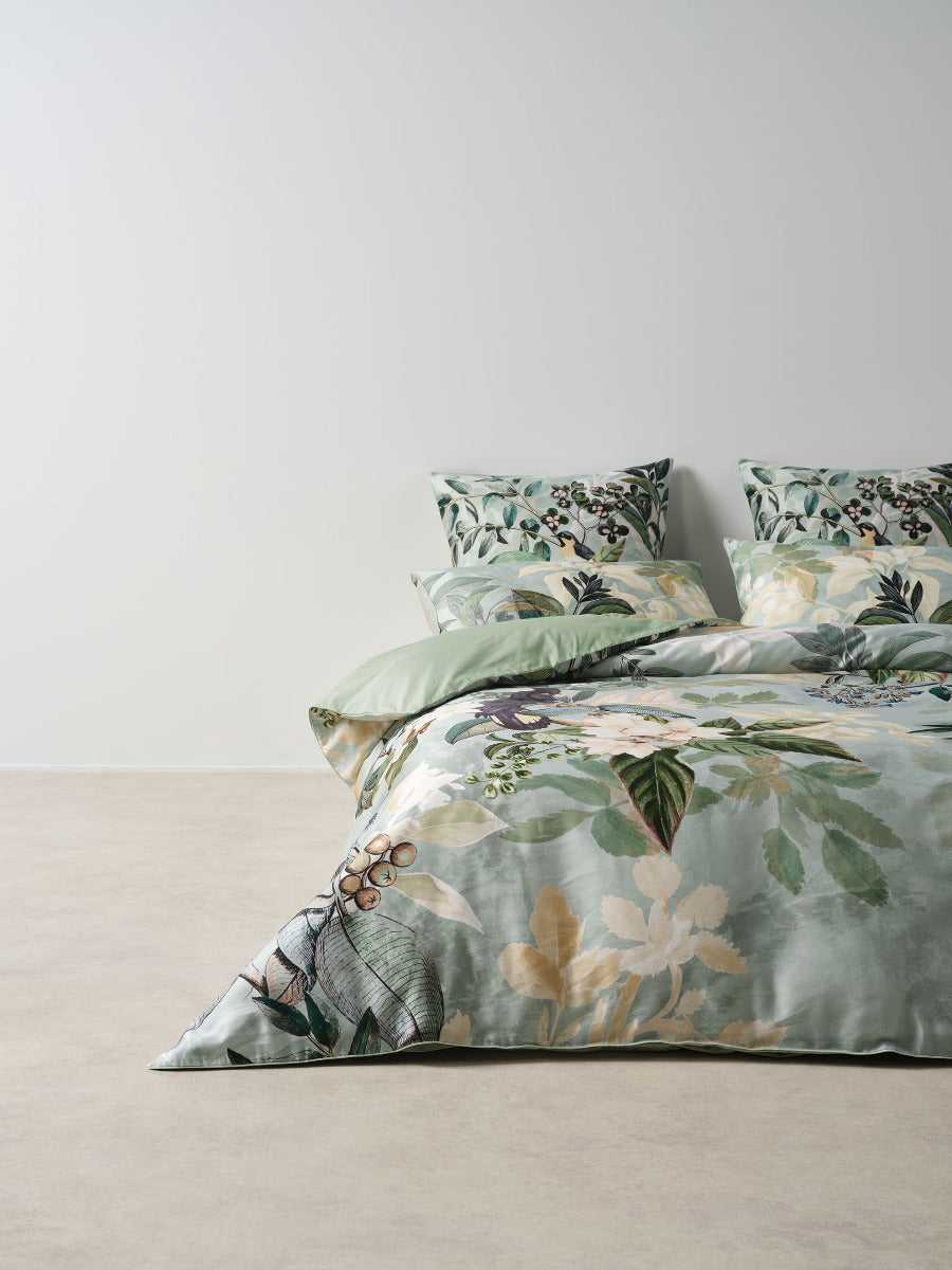 Linen House Quilt Cover LINEN HOUSE BLAIR | JADE QUILT COVER