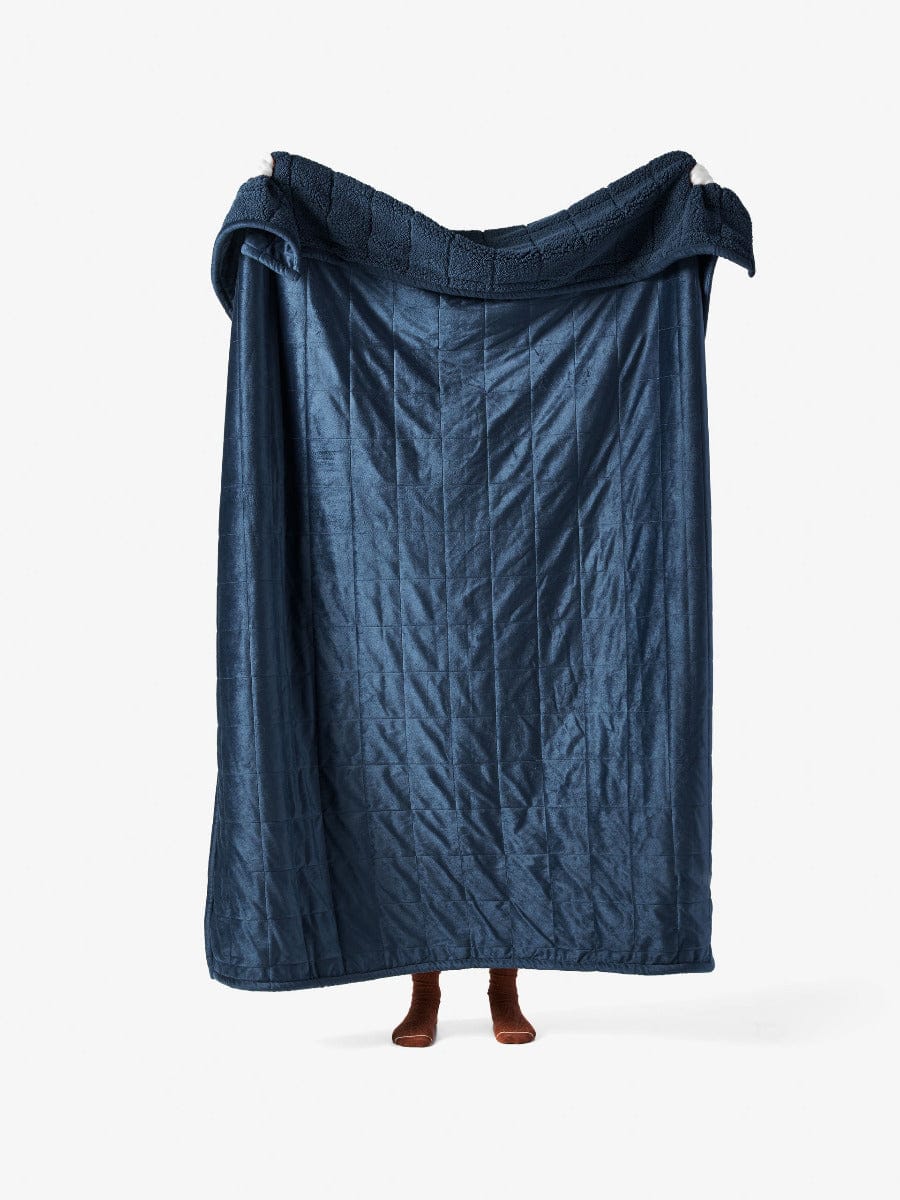 Linen House Electric Blanket LINEN HOUSE BRAY | NAVY THROW
