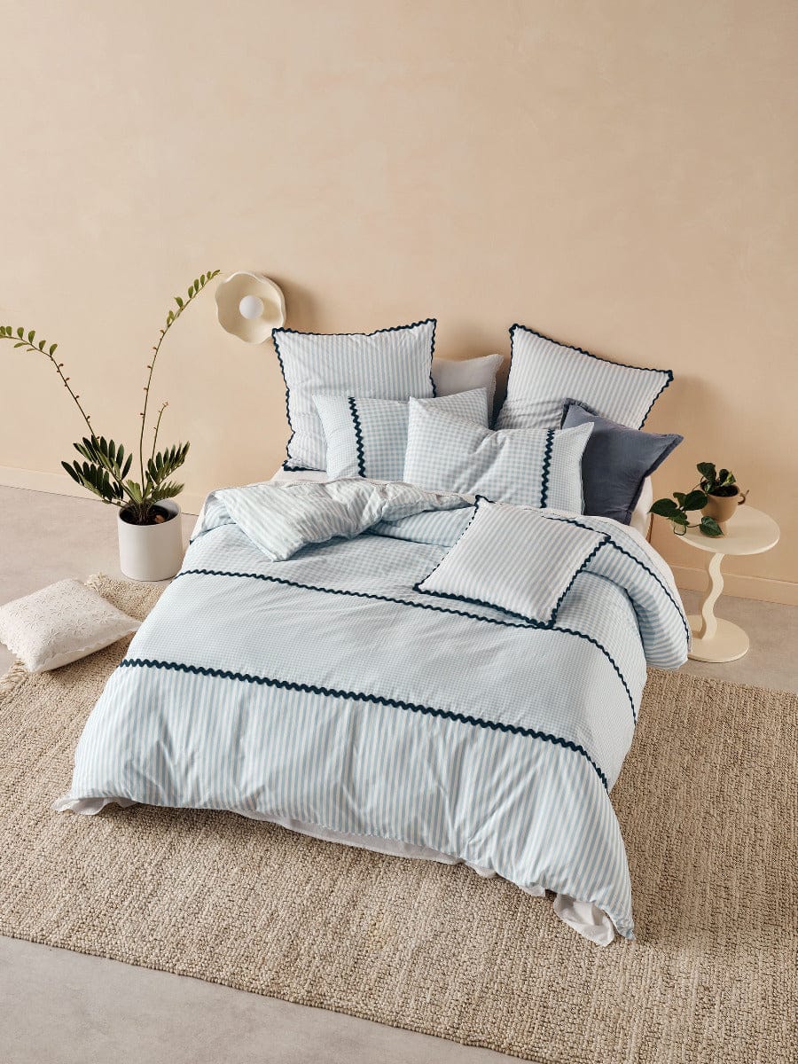 Linen House Quilt Cover LINEN HOUSE CHICA QUILT COVER SET - BLUE