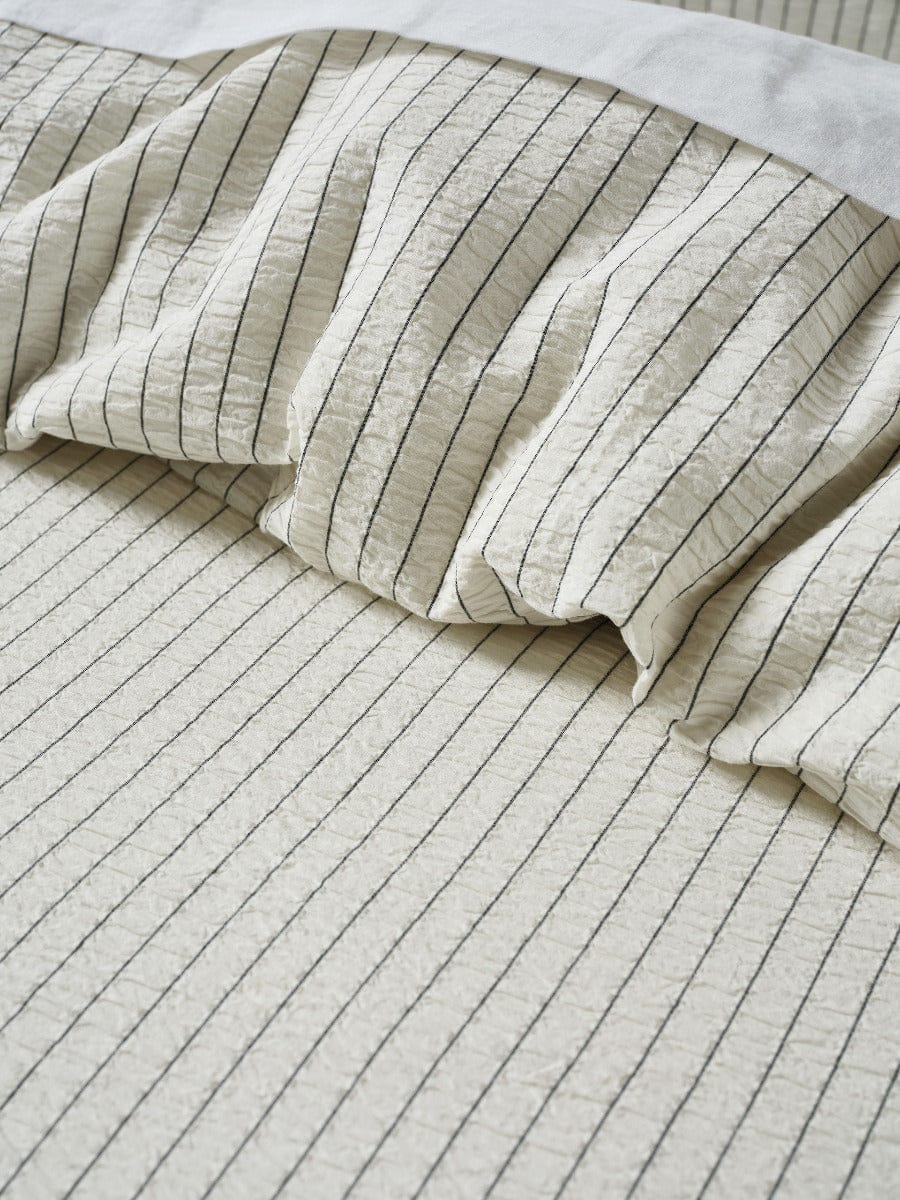 Linen House Quilt Cover LINEN HOUSE CHILTERN | VANILLA QUILT COVER