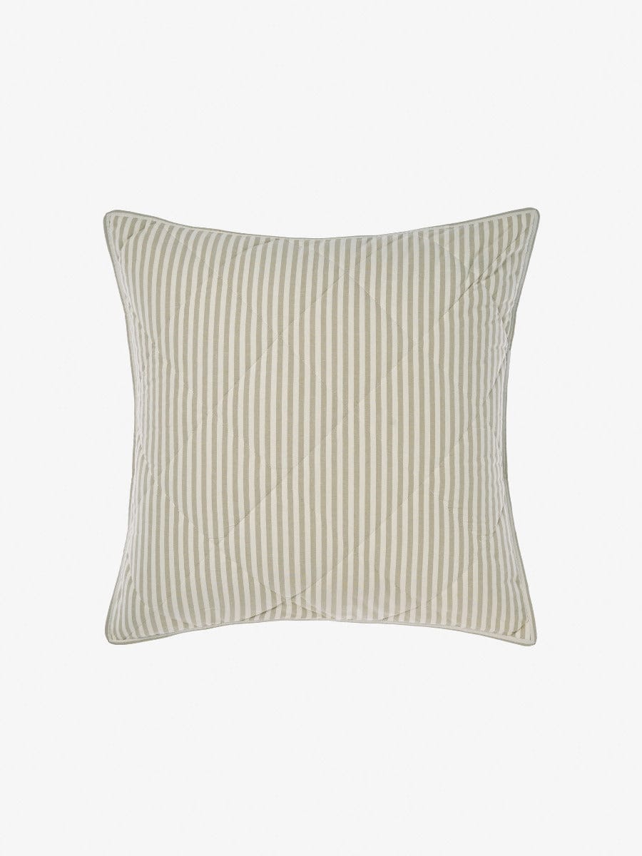 Linen House Quilt Cover LINEN HOUSE CLASSIC STRIPE QUILT COVER SET - PEBBLE