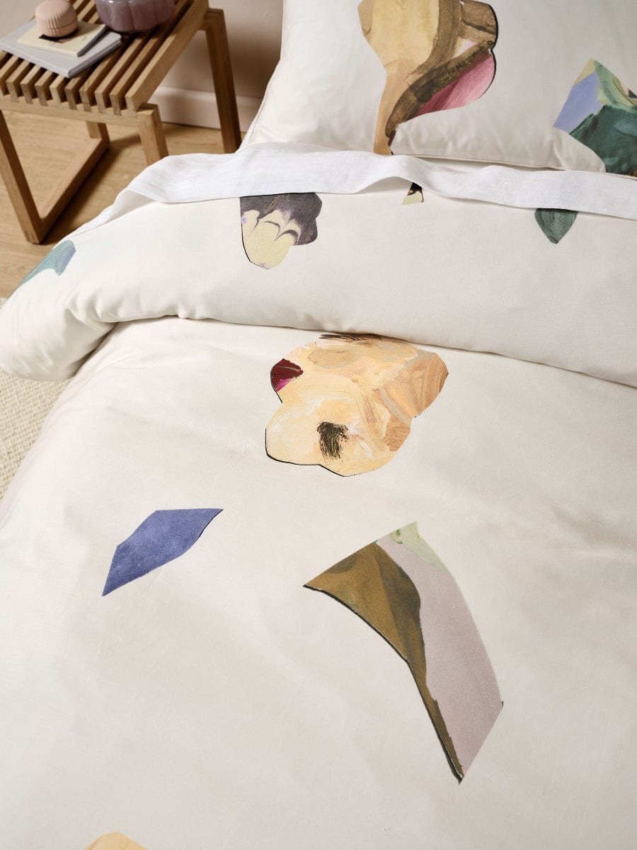 Linen House Quilt Cover LINEN HOUSE CLOVELLY | MULTI QUILT COVER