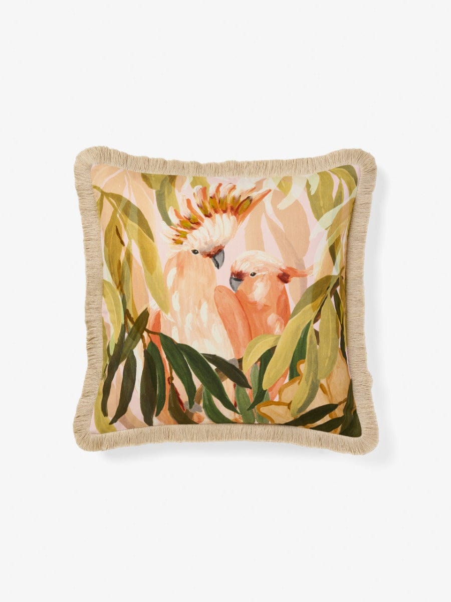 Linen House Pillows/Cushions LINEN HOUSE COOLABAH COOKATOO | PINK CUSHION