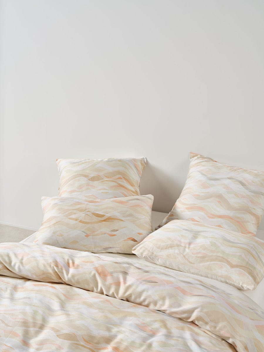 Linen House Quilt Cover LINEN HOUSE CURRUMBIN | PEACH QUILT COVER