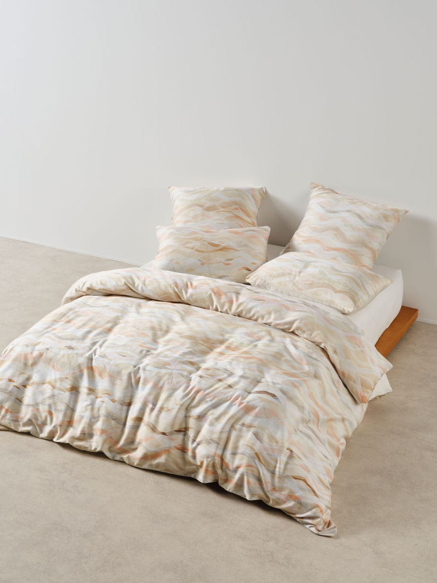 Linen House Quilt Cover LINEN HOUSE CURRUMBIN | PEACH QUILT COVER
