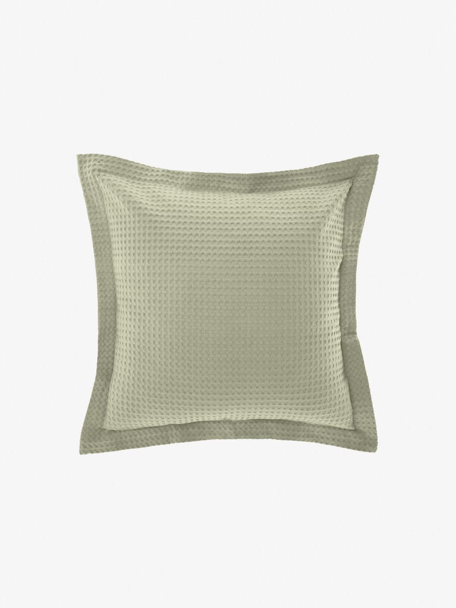 Linen House Quilt Cover LINEN HOUSE DELUXE WAFFLE QUILT COVER SET - EUCALYPTUS