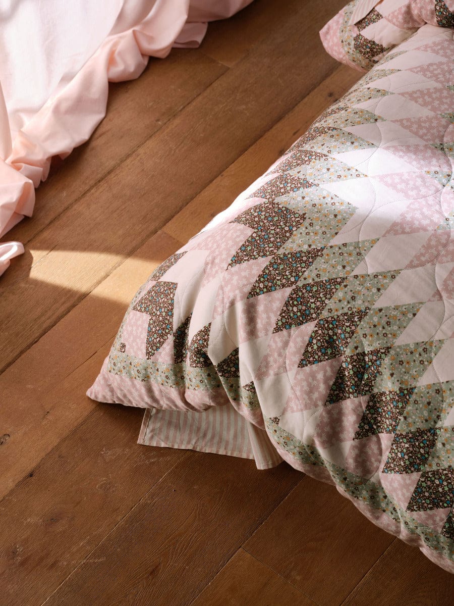 Linen House Quilt Cover LINEN HOUSE DUSTY QUILT COVER SET - ROSE