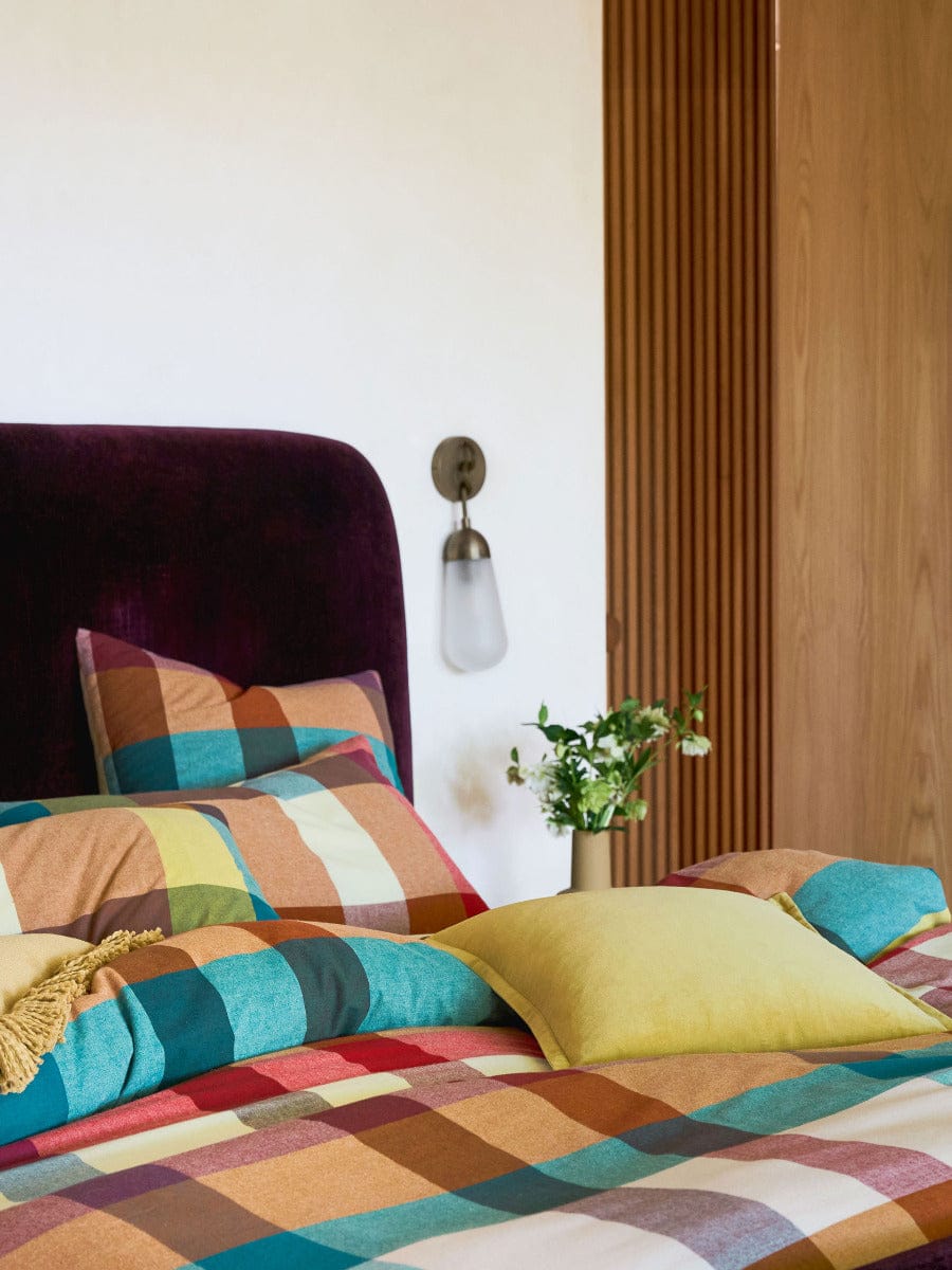 Linen House Quilt Cover LINEN HOUSE EASTWOOD QUILT COVER SET - PECAN