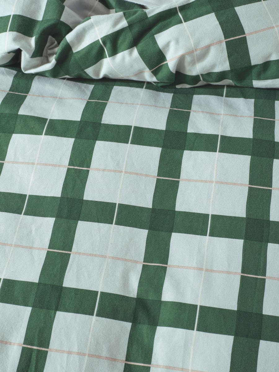 Linen House Quilt Cover LINEN HOUSE FLANNELETTE QUILT COVER SET - CORINNE FOREST