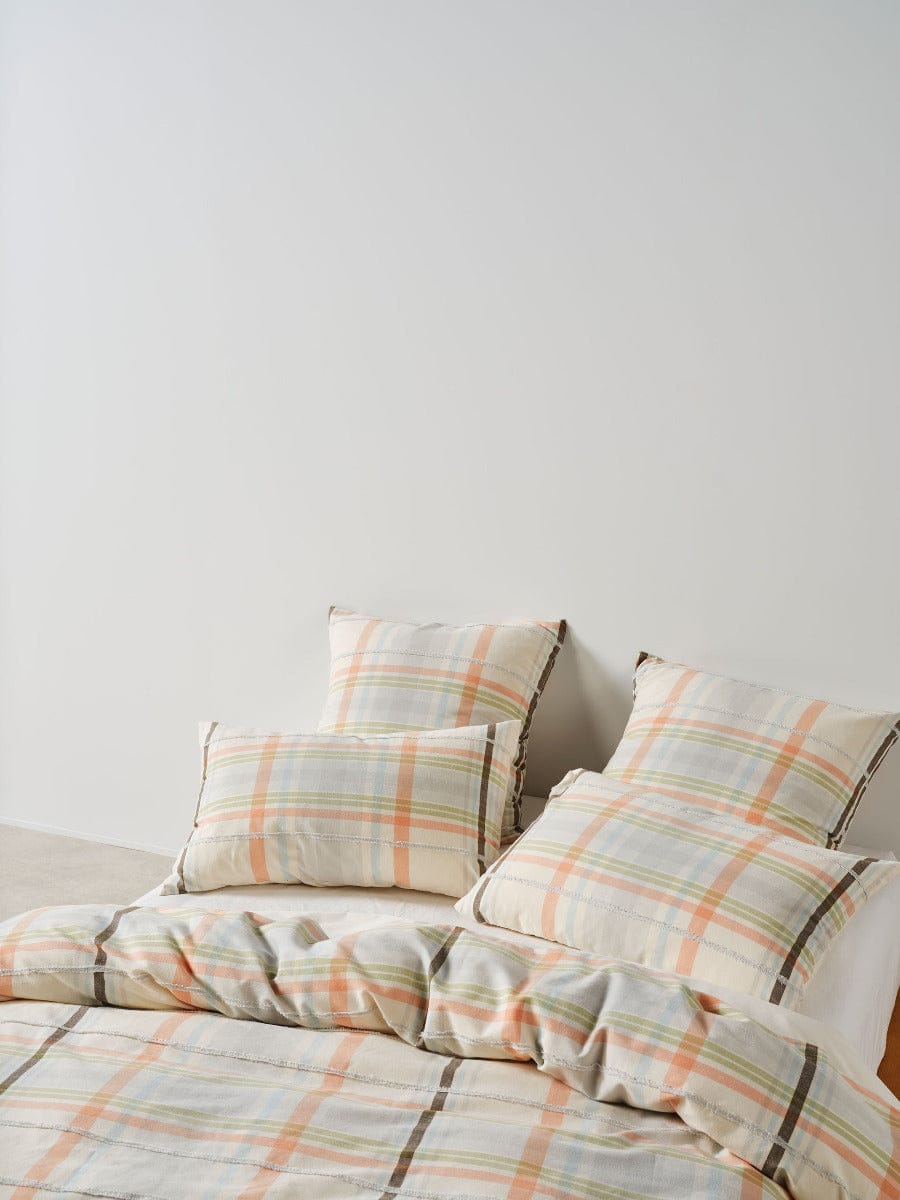 Linen House Quilt Cover LINEN HOUSE HAZELWOOD | NECTAR QUILT COVER