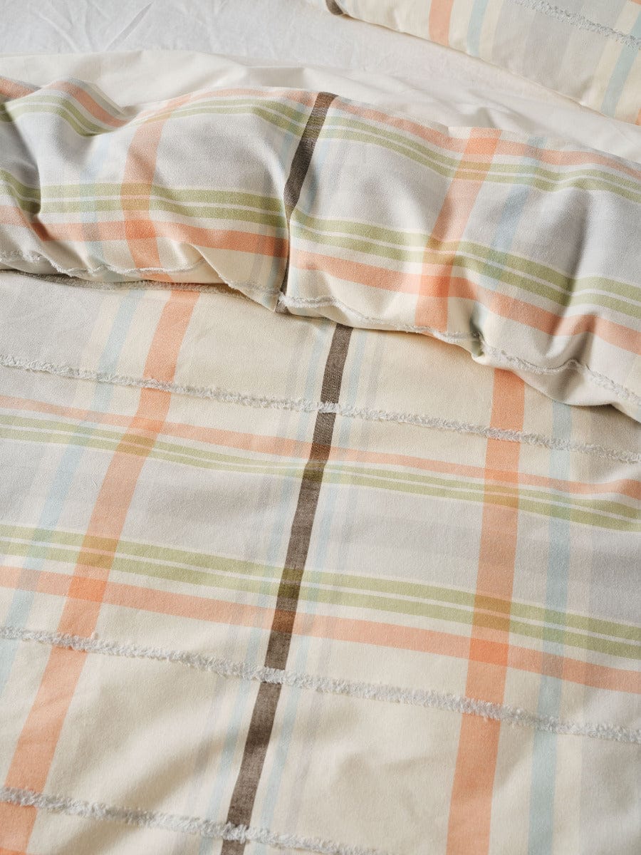 Linen House Quilt Cover LINEN HOUSE HAZELWOOD | NECTAR QUILT COVER