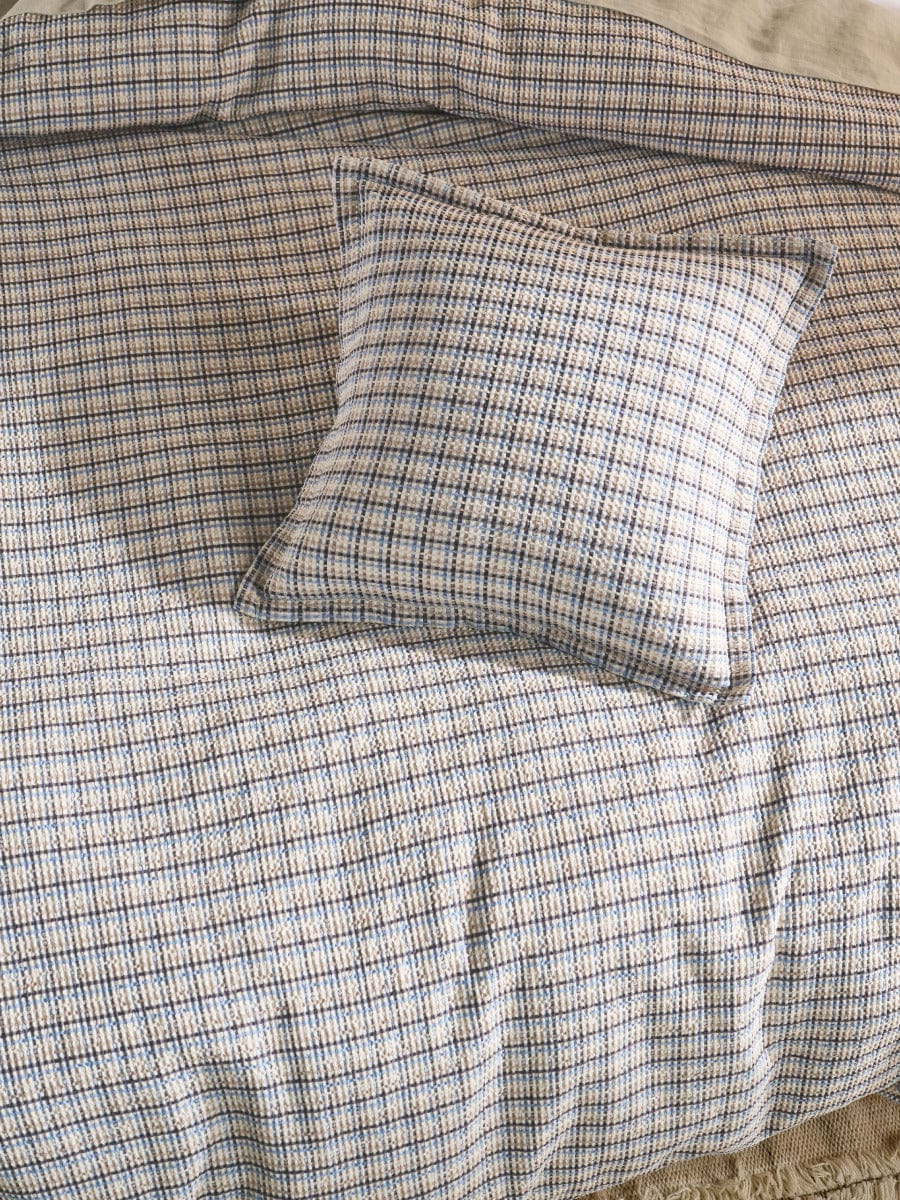 Linen House Quilt Cover LINEN HOUSE HIGHLAND QUILT COVER SET - INK