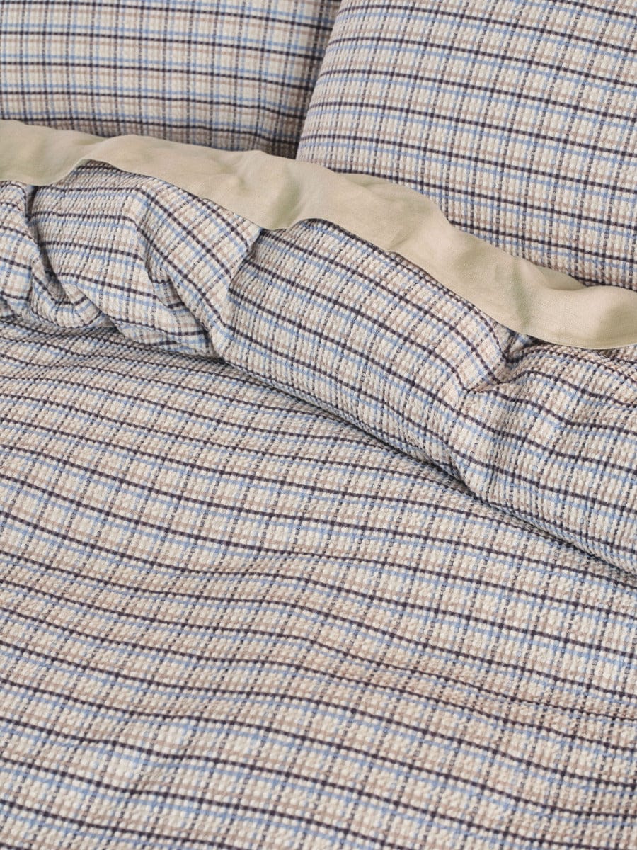 Linen House Quilt Cover LINEN HOUSE HIGHLAND QUILT COVER SET - INK