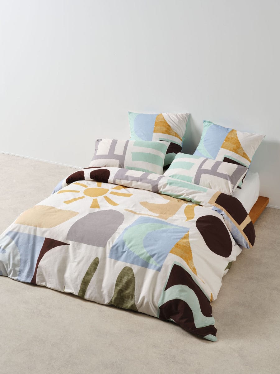 Linen House Quilt Cover LINEN HOUSE KIAMA | SKY QUILT COVER