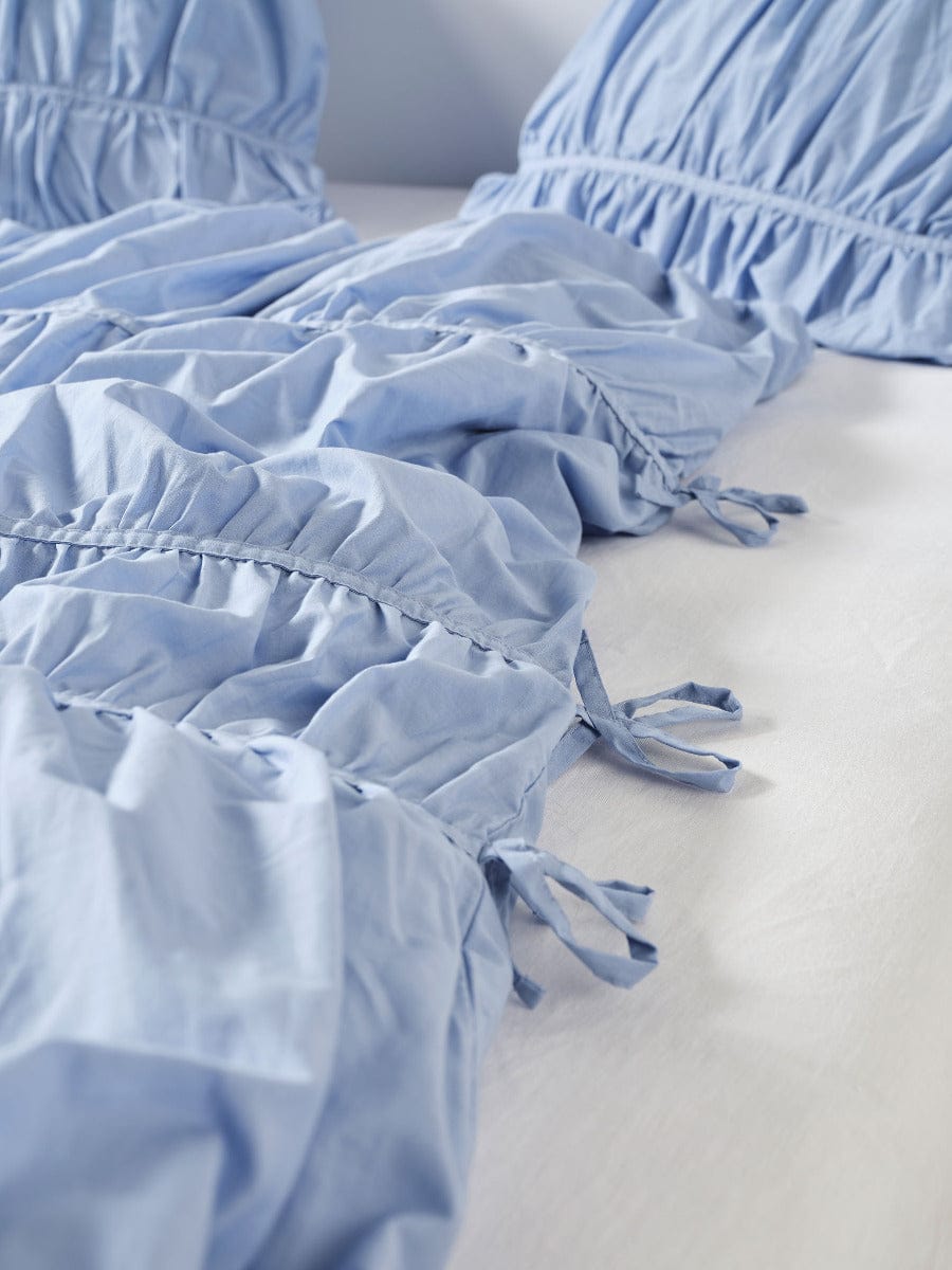 Linen House Quilt Cover LINEN HOUSE LAYLA | BLUEBELL QUILT COVER