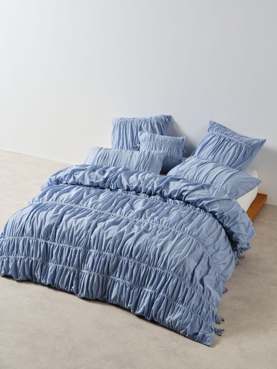 Linen House Quilt Cover LINEN HOUSE LAYLA | BLUEBELL QUILT COVER