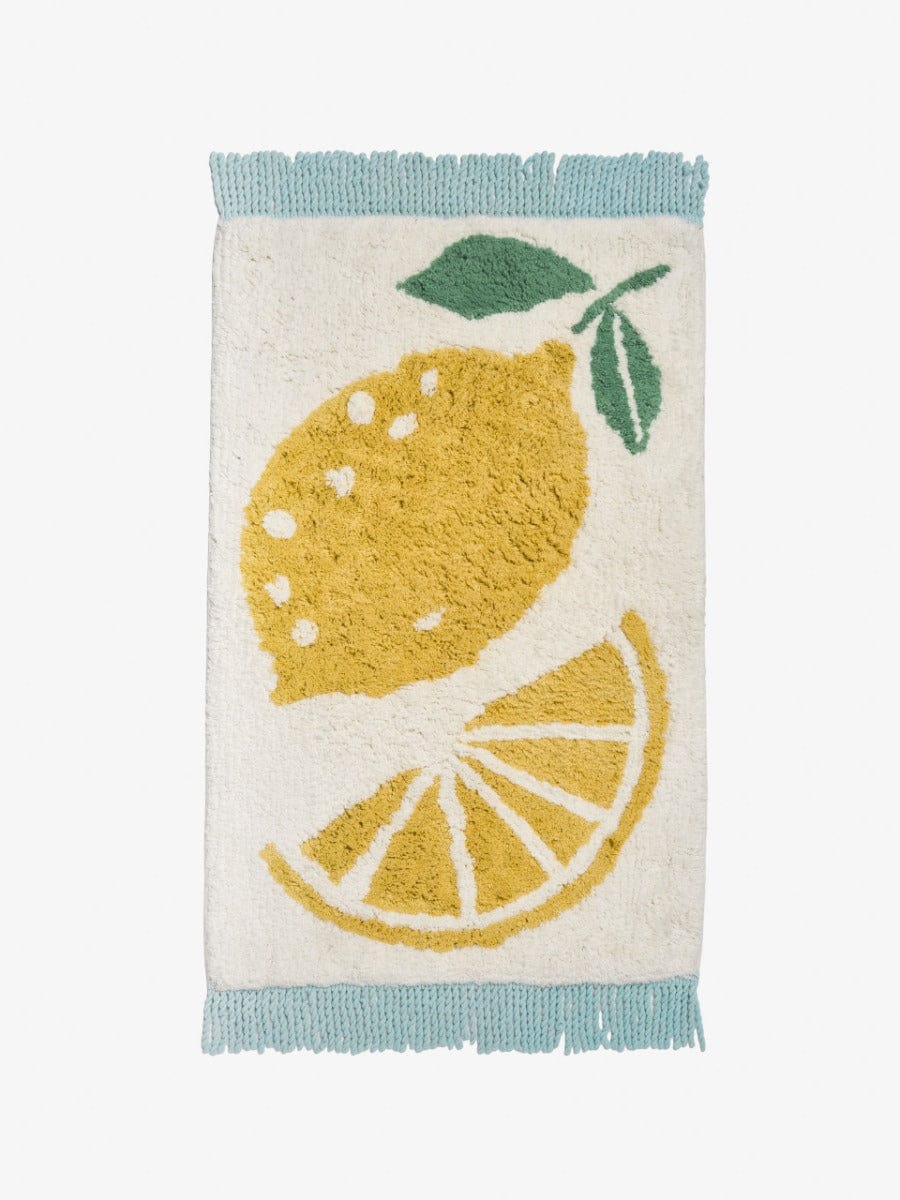 Linen House Bath Mat LINEN HOUSE | LEMON MULTI  50X80CM BATH MAT