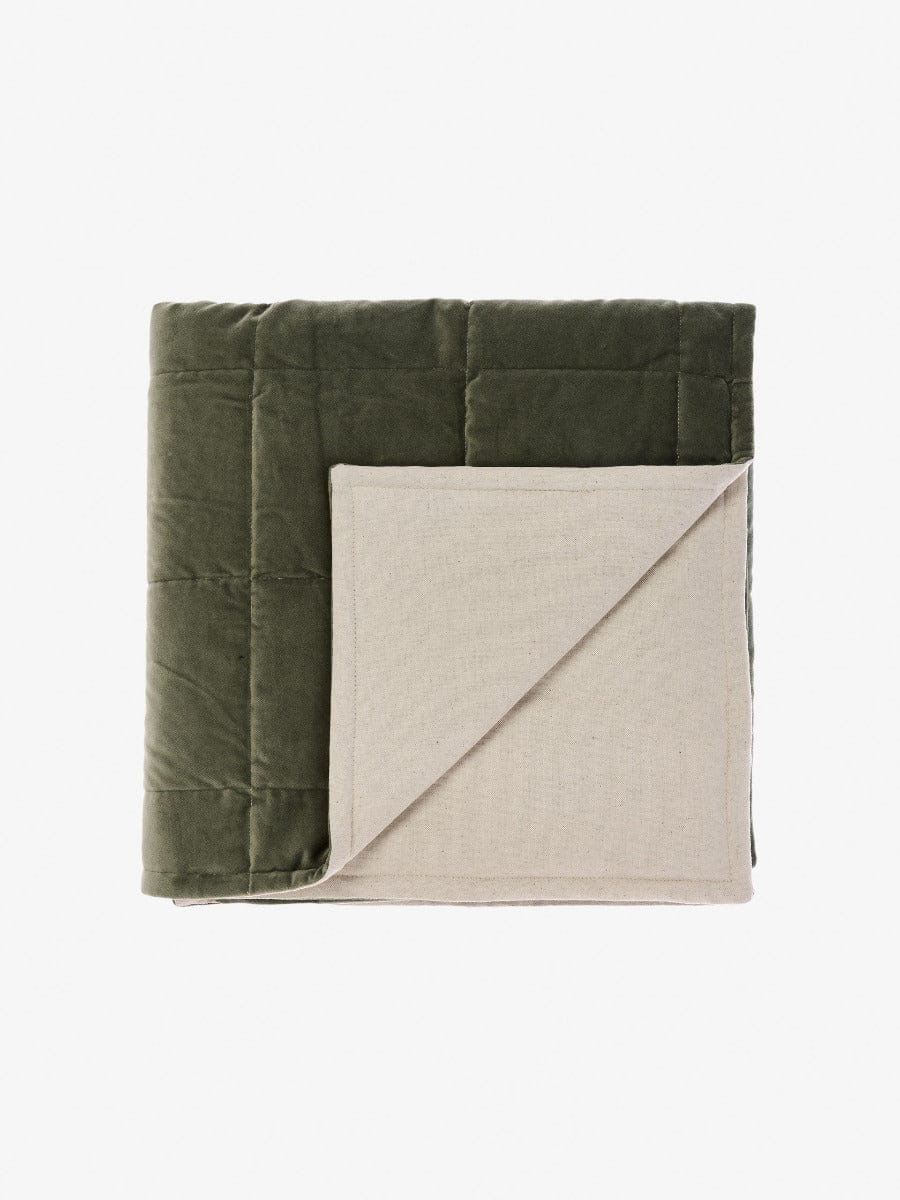 Linen House Blanket Linen House LOFT THROW - MOSS