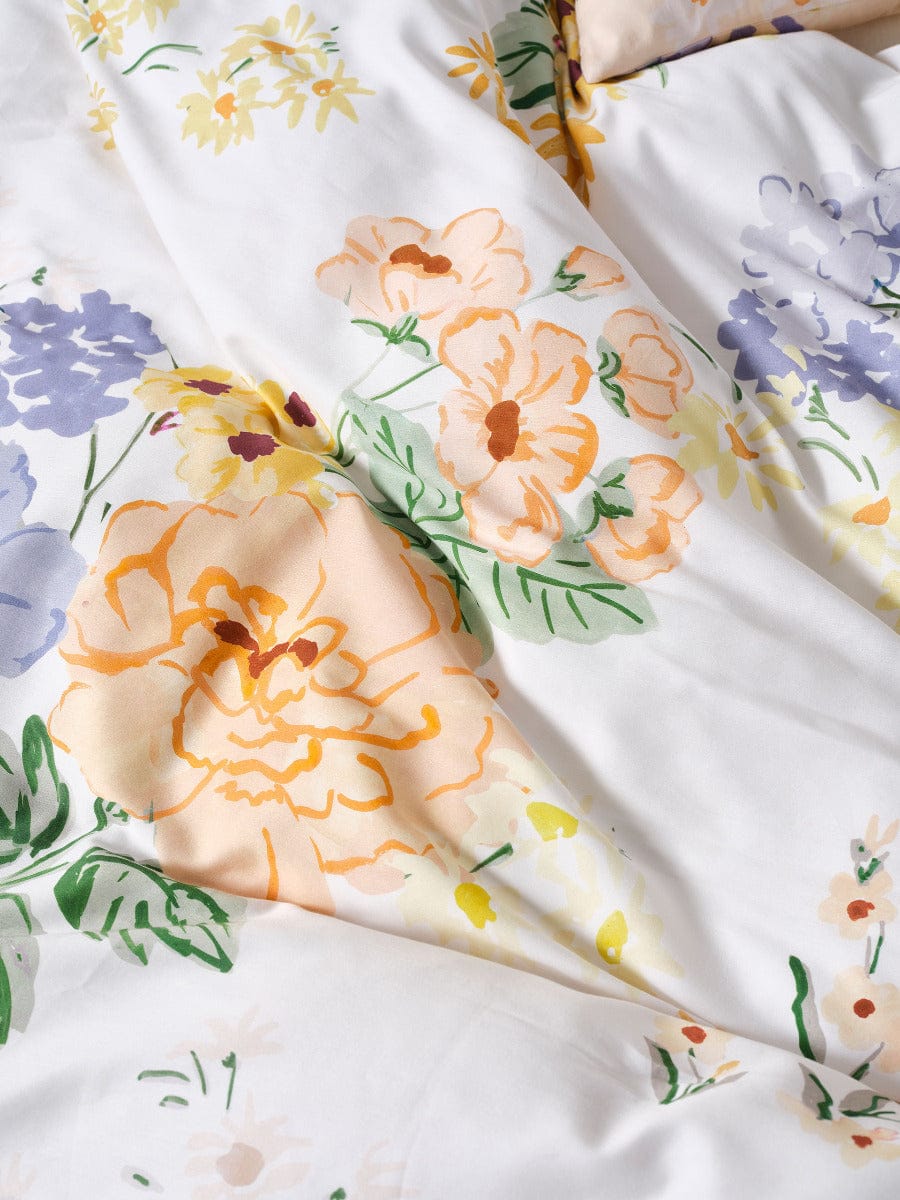 Linen House Quilt Cover LINEN HOUSE LYRA | PEACH QUILT COVER