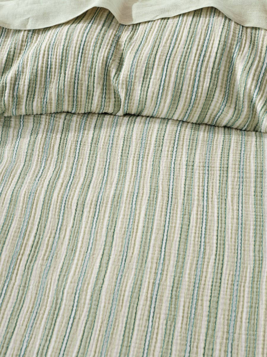 Linen House Quilt Cover LINEN HOUSE MAJORCA LEAF QUILT COVER SET