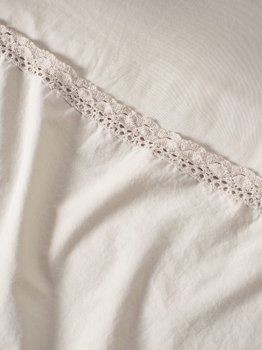 Linen House Bed Sheets LINEN HOUSE MARION NATURAL SHEET SET