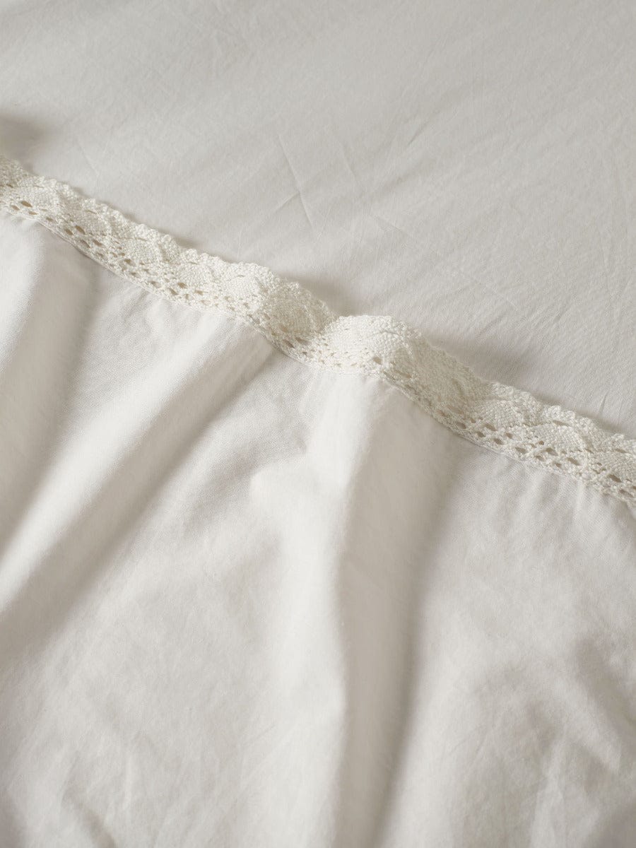 Linen House Bed Sheets LINEN HOUSE MARION WHITE SHEET SET