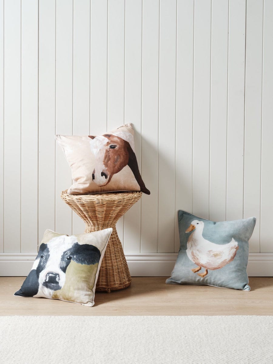 Linen House Pillows/Cushions LINEN HOUSE MILAWA | DUCK CUSHION