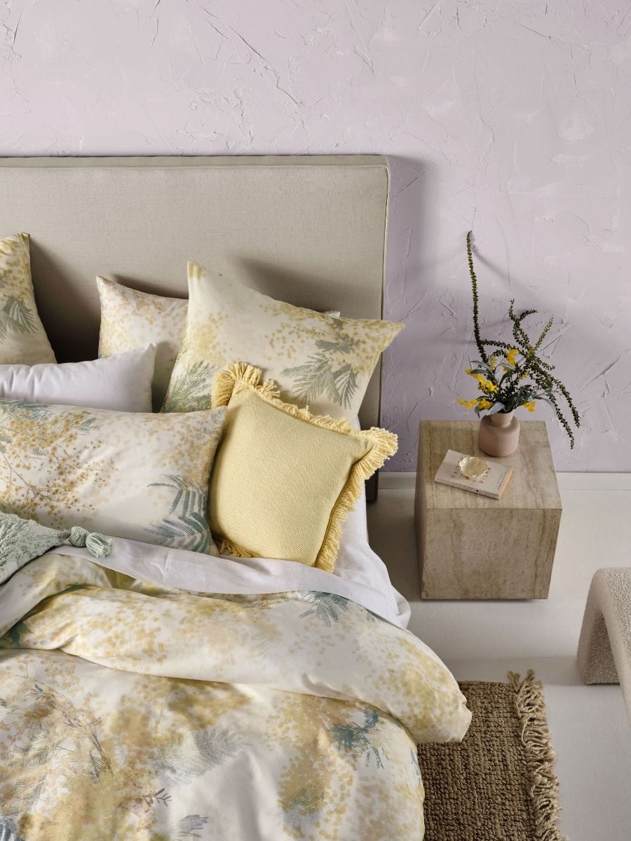 Linen House Quilt Cover LINEN HOUSE MIMOSA QUILT COVER SET