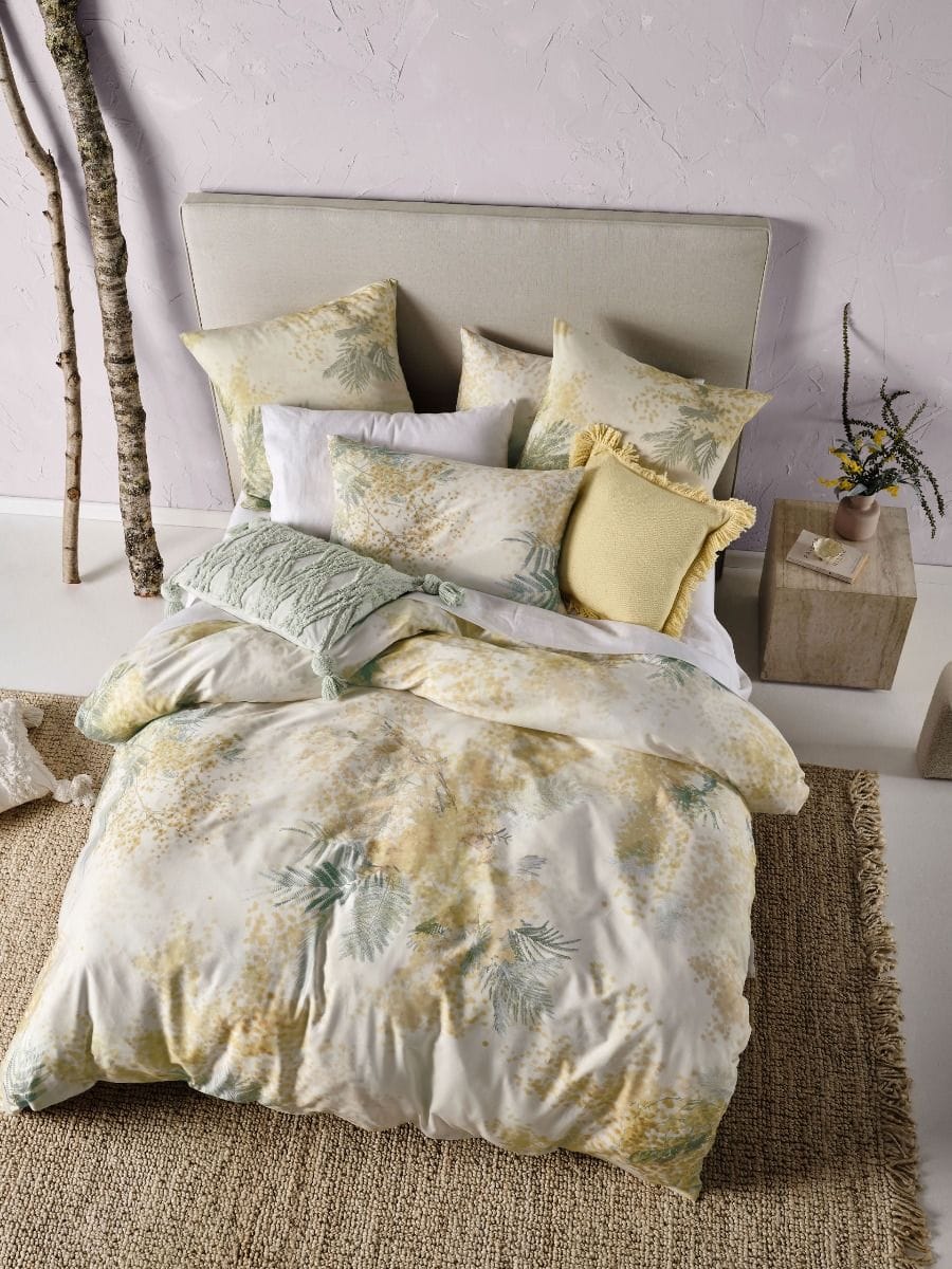 Linen House Quilt Cover LINEN HOUSE MIMOSA QUILT COVER SET