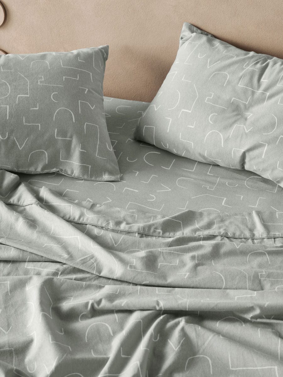 Linen House Bed Sheets LINEN HOUSE NICA FLANNELETTE SHEET SET