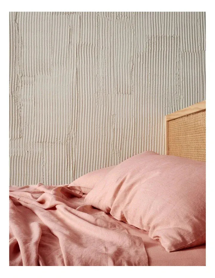 Linen House Bed Sheets LINEN HOUSE NIMES SHEET SET - ROSE PINK