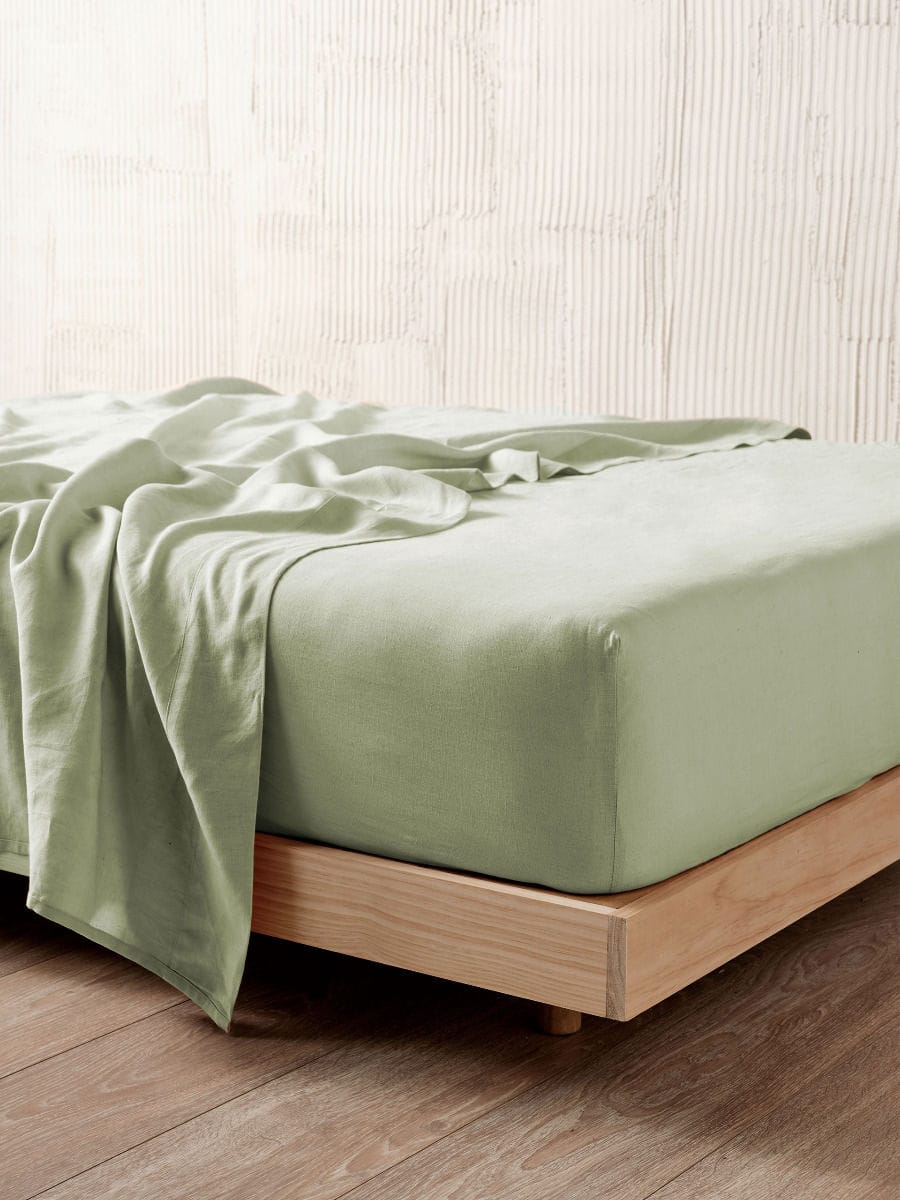 Linen House Bed Sheets LINEN HOUSE NIMES SHEET SET - WASABI