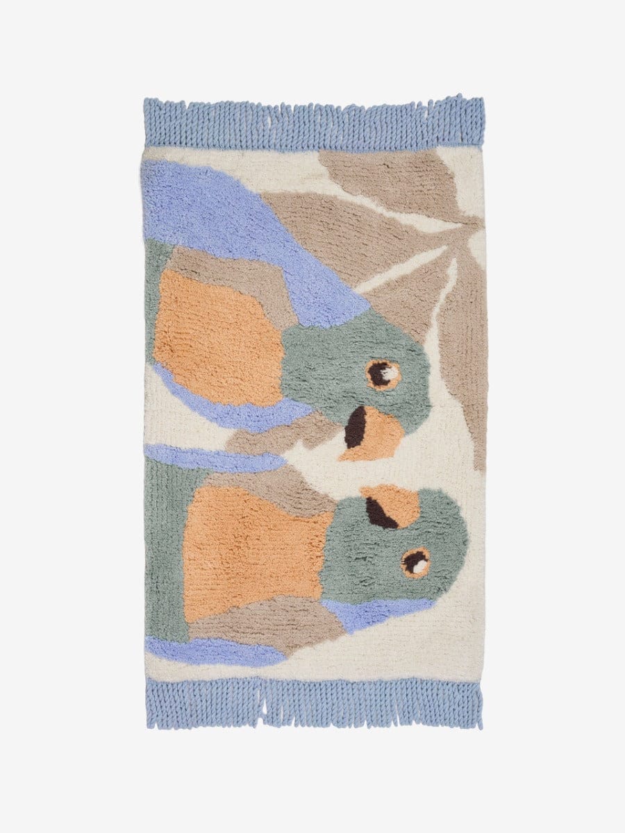 Linen House Bath Mat LINEN HOUSE | PARROTS MULTI 50X80CM BATH MAT