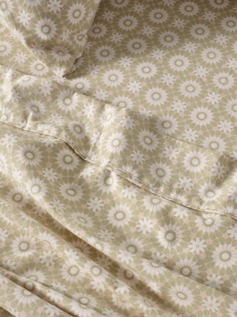 Linen House Bed Sheets LINEN HOUSE PLAIN DYED FLANNELETTE SHEET SET  - BENINA
