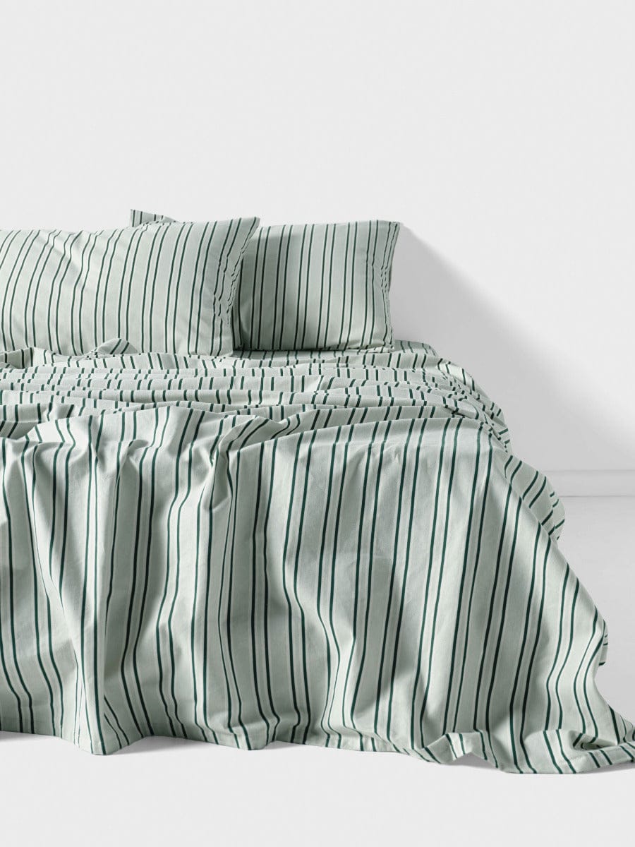 Linen House Bed Sheets LINEN HOUSE PLAIN DYED FLANNELETTE SHEET SET  - CHEYENE