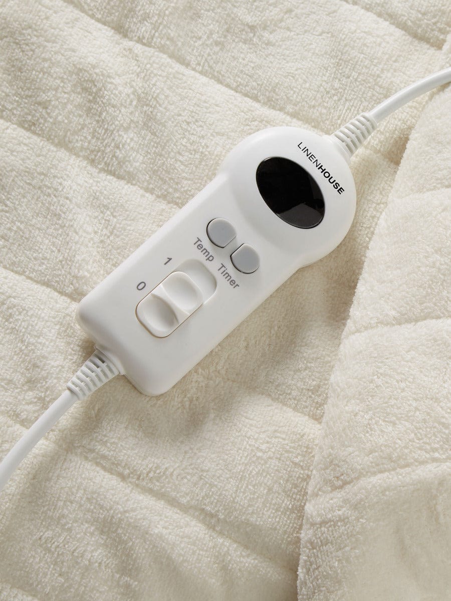 Linen House Electric Blanket LINEN HOUSE PLUSH HEATED THROW