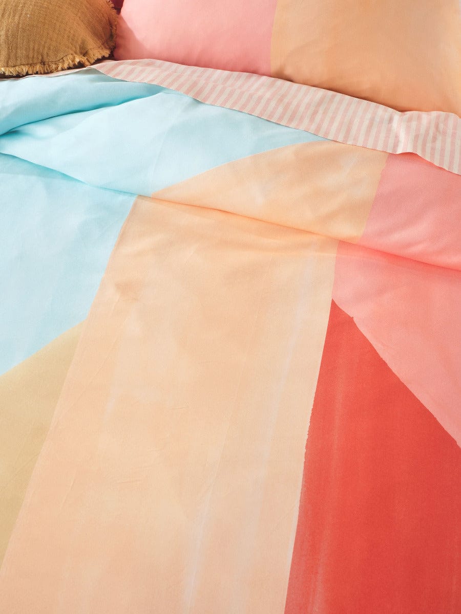Linen House Quilt Cover LINEN HOUSE QUINNE MULTI QUILT COVER SET