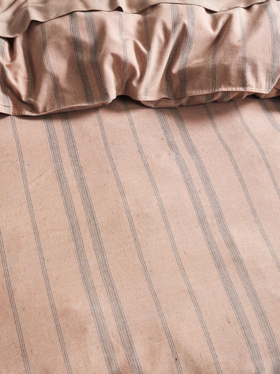 Linen House Quilt Cover LINEN HOUSE REJEANERATION HALI RUST QUILT COVER SET