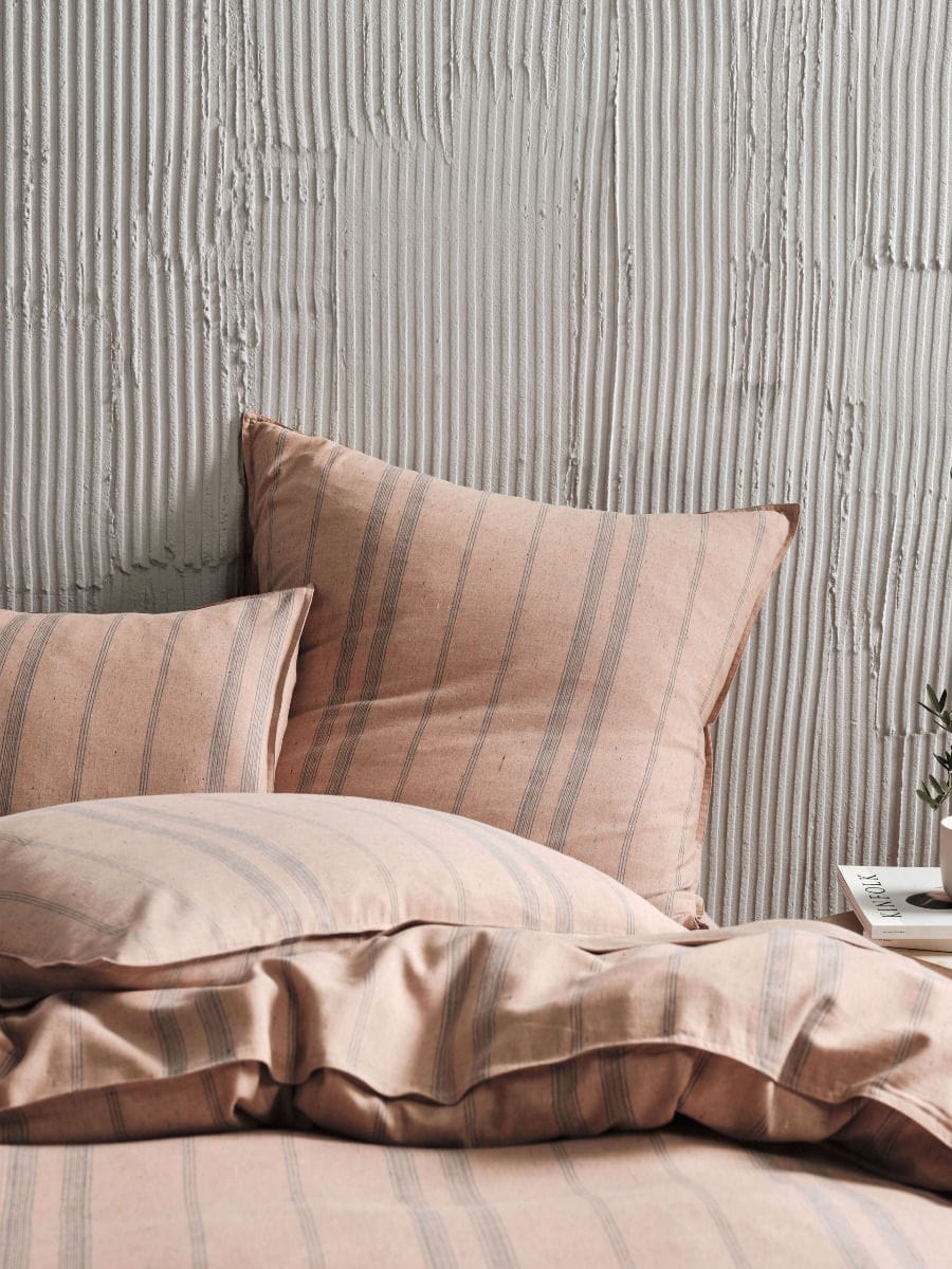 Linen House Quilt Cover LINEN HOUSE REJEANERATION HALI RUST QUILT COVER SET