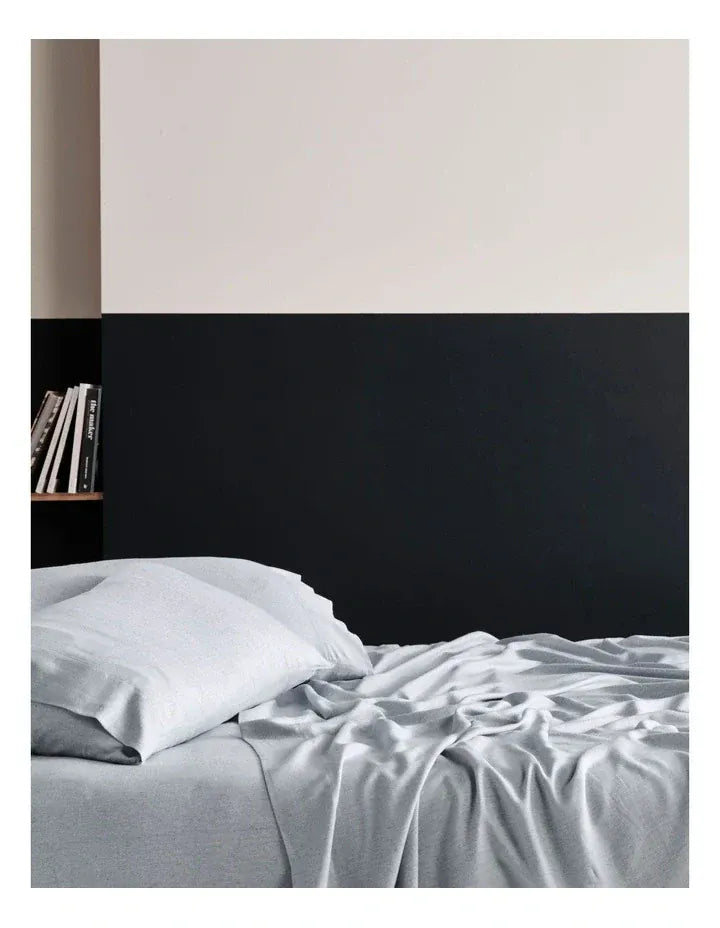 Linen House Bed Sheets LINEN HOUSE REJEANERATION RIALTA SHEET SET SILVER