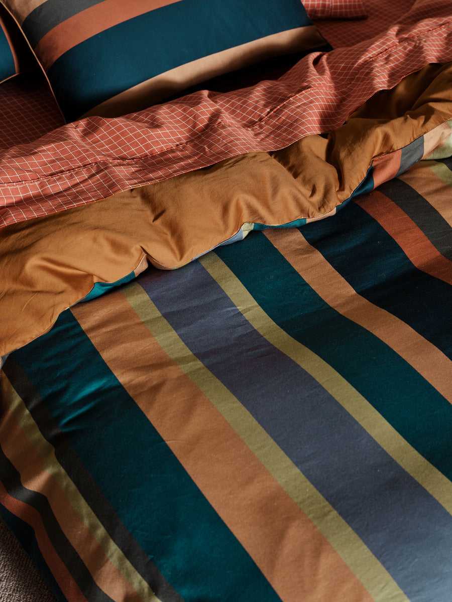 Linen House Quilt Cover LINEN HOUSE RODGERS | GINGER QUILT COVER SET