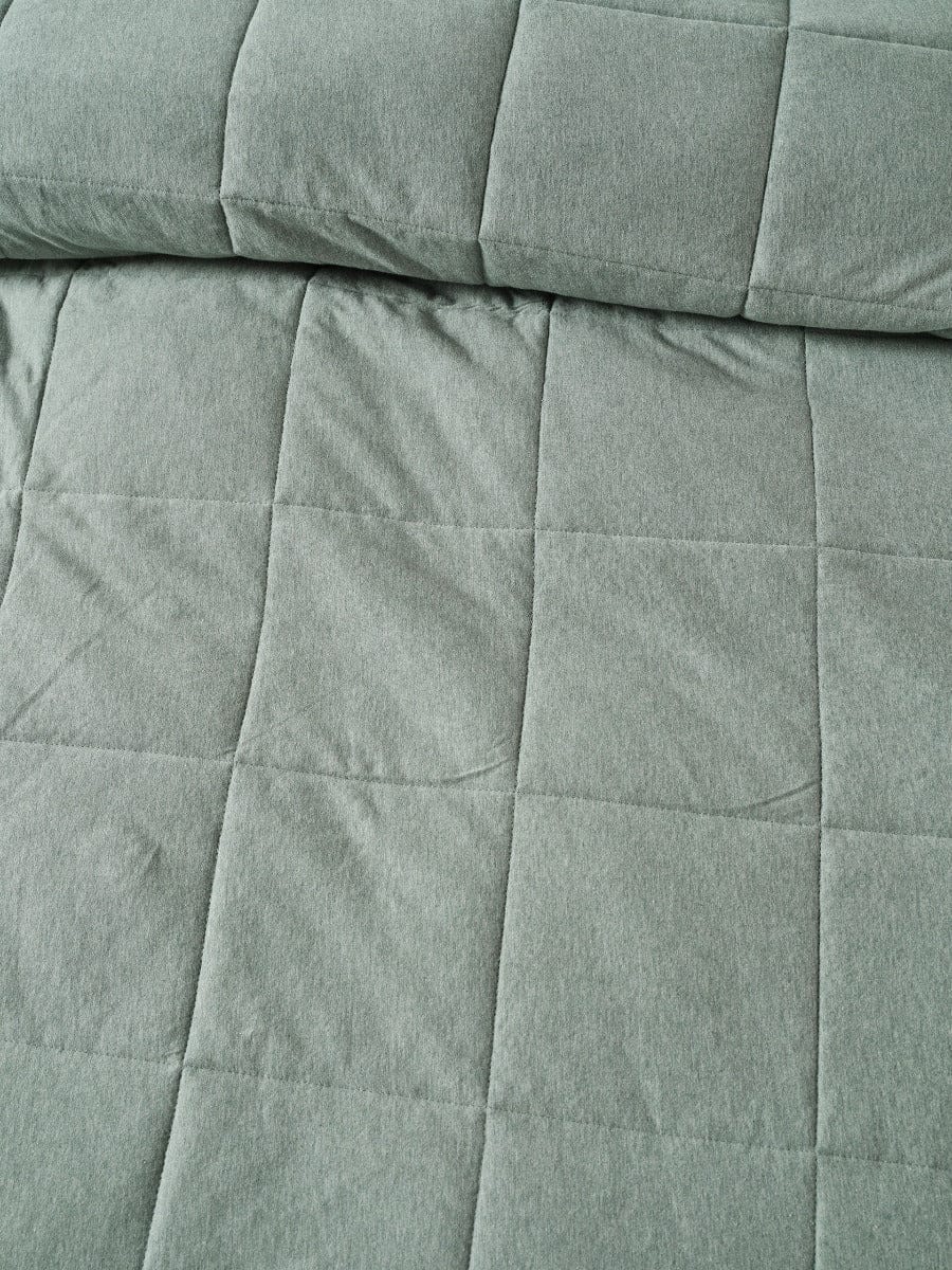 Linen House Quilt Cover LINEN HOUSE RYLAND | EUCALYPTUS QUILT COVER