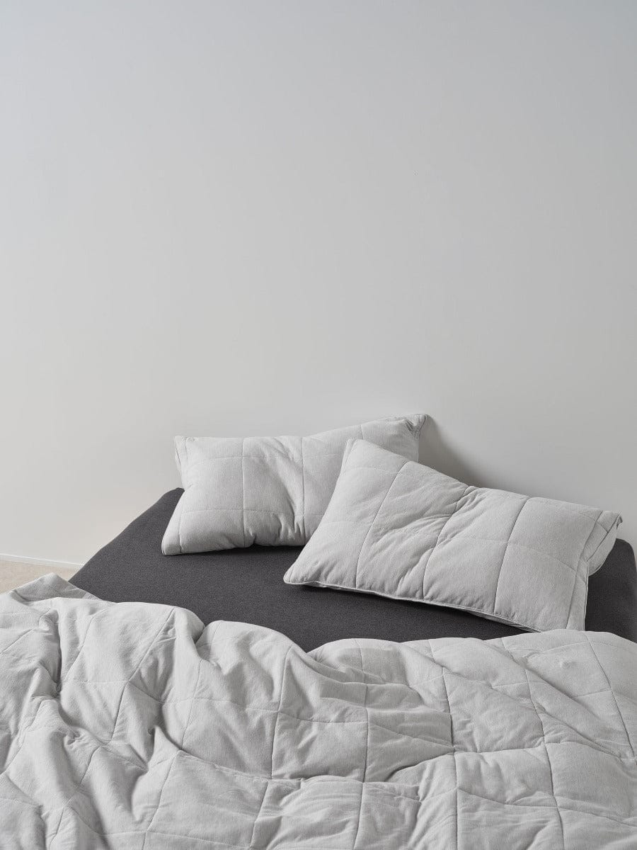 Linen House Quilt Cover LINEN HOUSE RYLAND | GREY QUILT COVER
