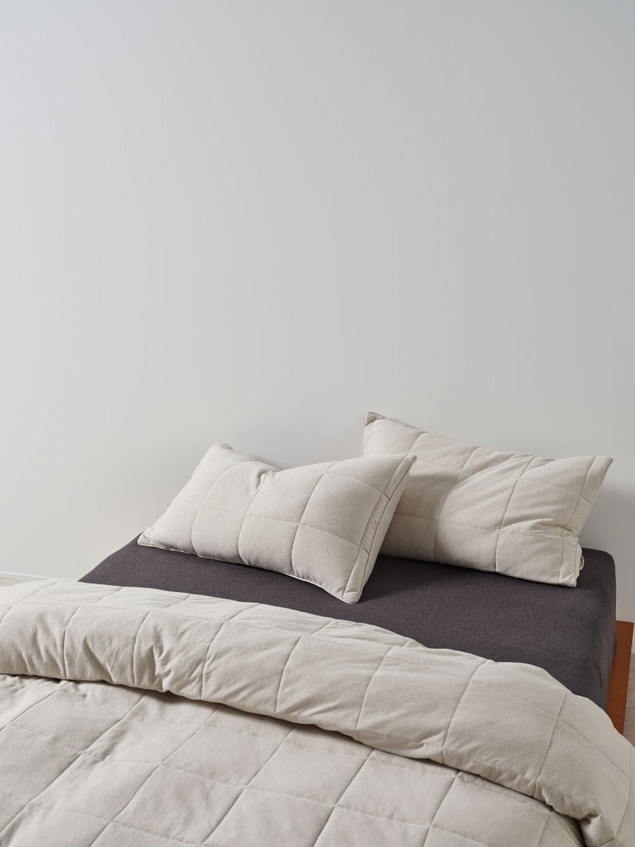 Linen House Quilt Cover LINEN HOUSE RYLAND | PEBBLE QUILT COVER