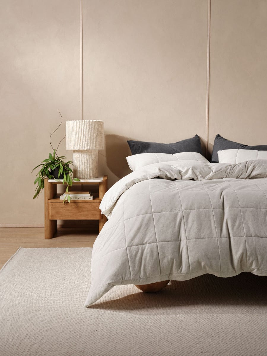 Linen House Quilt Cover LINEN HOUSE RYLAND | PEBBLE QUILT COVER