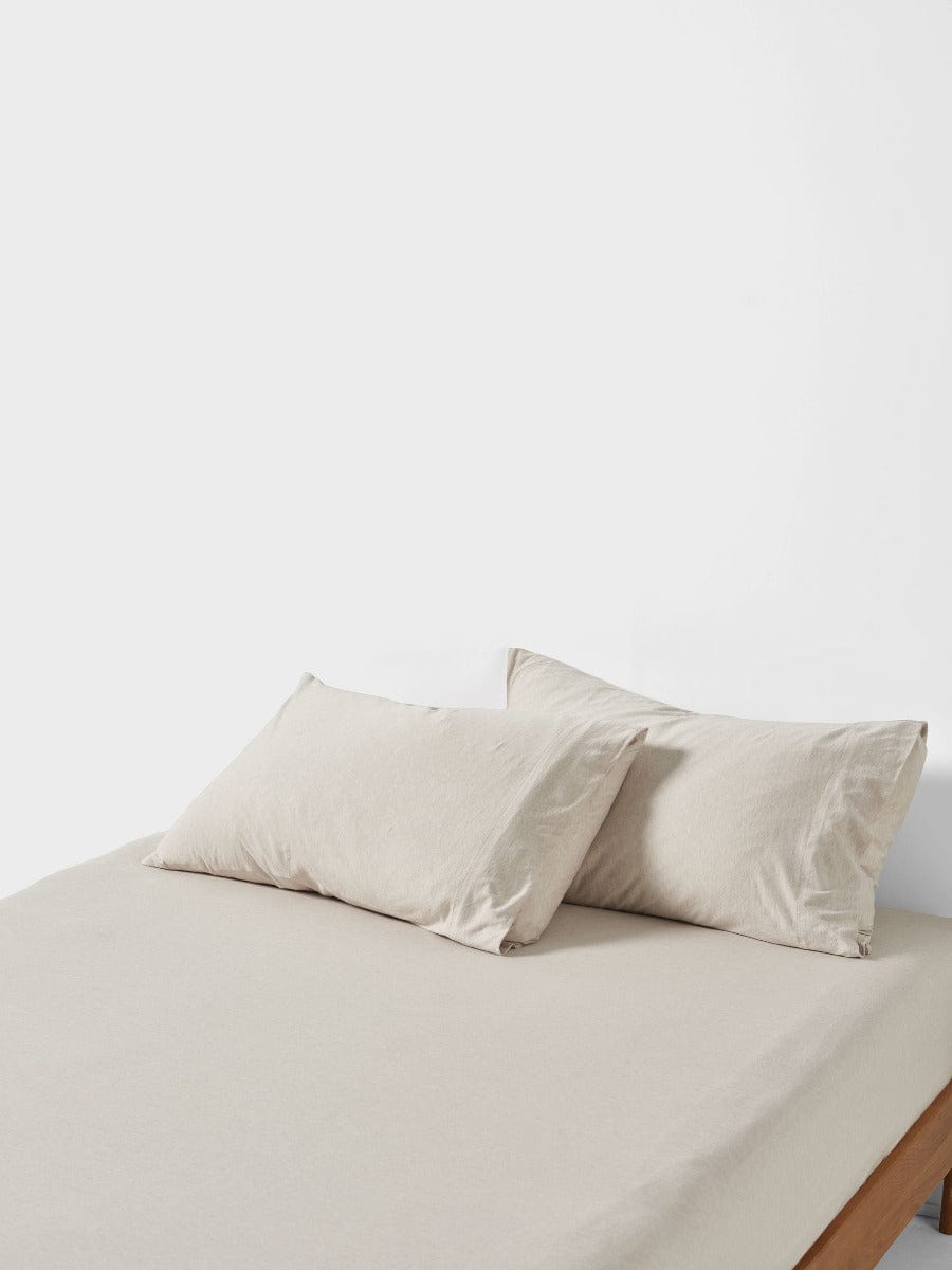 Linen House Bed Sheets LINEN HOUSE RYLAND | PEBBLE SHEET SET