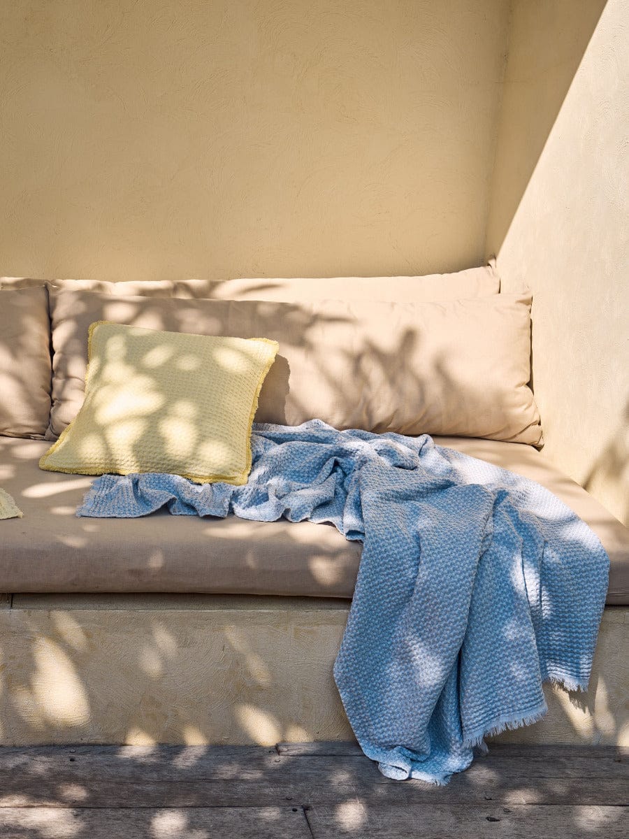 Linen House Pillows/Cushions LINEN HOUSE SALTWATER | BUTTER CUSHION