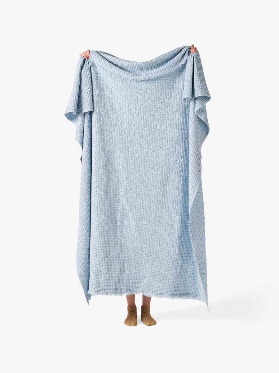 Linen House Blanket LINEN HOUSE SALTWATER | HYDRANGEA THROW