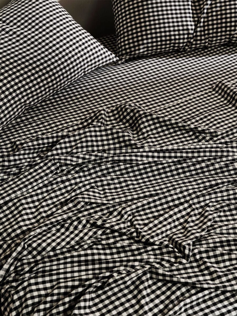 Linen House Bed Sheets LINEN HOUSE SPRINGSTEEN BLACK SHEET SET